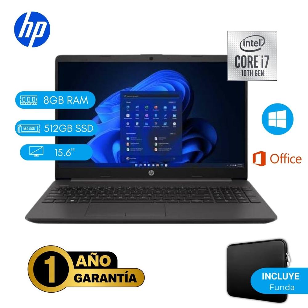 Laptop semi nueva HP 250 G8 Core i7 10ma 8GB RAM 512GB SSD 15.6'