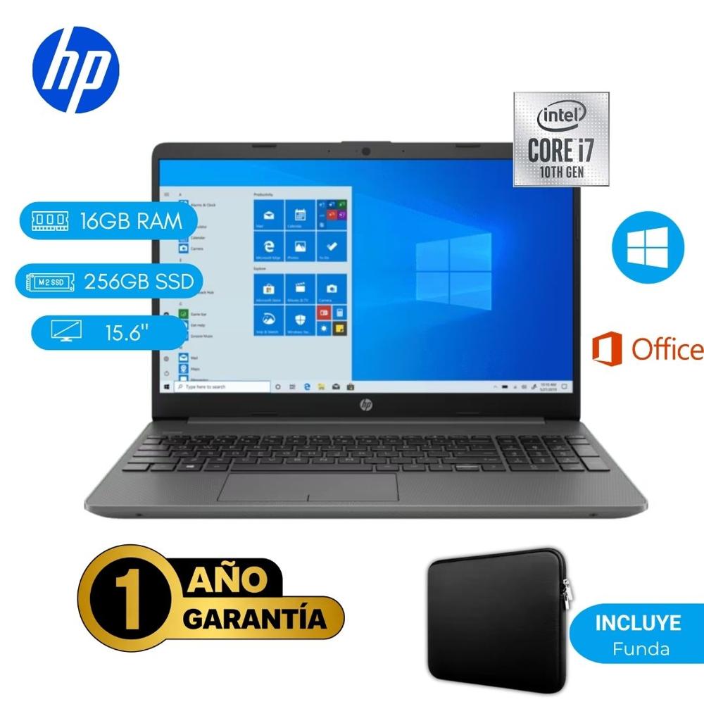 Laptop semi nueva HP 15-dw1085la Core i7 10ma 16GB RAM 256GB SSD 15.6