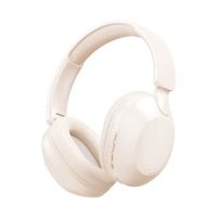 Audífonos Inalámbricos Remax RB-705HB Beige Bluetooth 5.4 con Ranura MicroSD