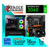 PC GAMER INTEL CORE I5 12400F 16GB DDR4 SSD 1TB RTX3060 12GB