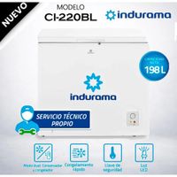Congeladora Indurama 198 Litros CI-220BL Blanco