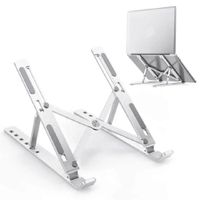 Soporte Aluminio Plegable Laptop Premium Portatil Multifuncion