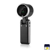 Ventilador Portátil de Mano 5 Velocidades con Pantalla Digital - Negro