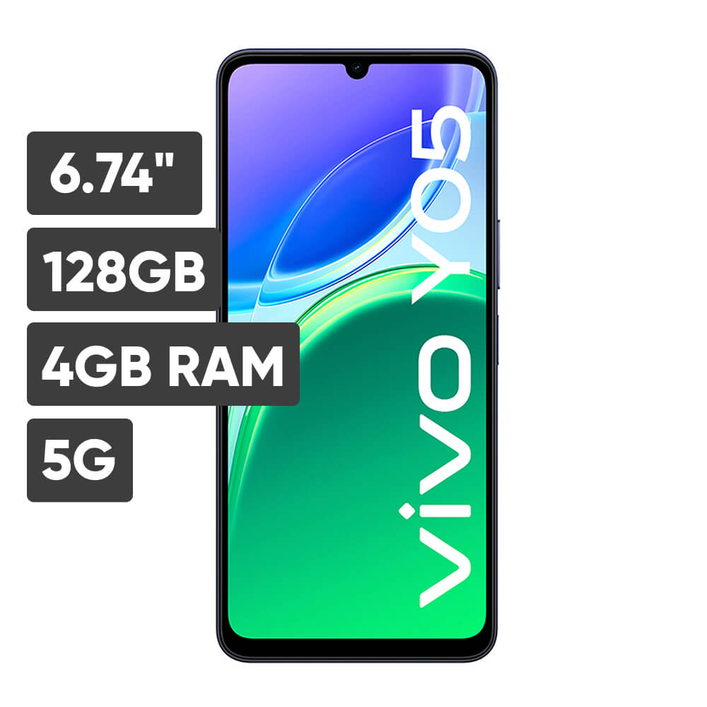 Smartphone VIVO Y05 6.74"" 4GB 128GB 8MP DS Voyage Black