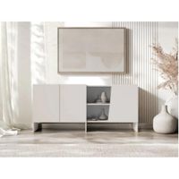 APARADOR FUMMY 3 PUERTAS Y ESTANTES COLOR CAPRI 160CM