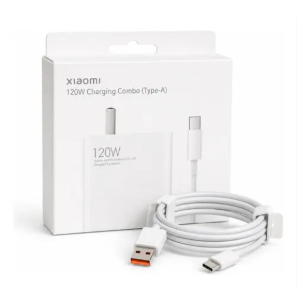 Cargador Xiaomi Carga Rápida 120W Cable Tipo C