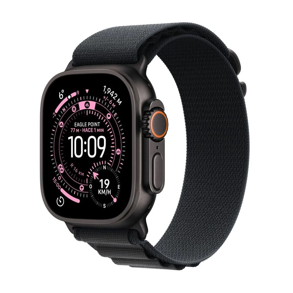 Apple Watch Ultra 3 49mm Black Titanium GPS + Cellular Black Alpine Loop (Medium)