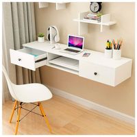 Escritorio Flotante Mirage Ventitas Home Blanco