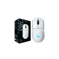 Mouse Inalámbrico Logitech G PRO 2 LIGHTSPEED HERO 2 44K LIGHTFORCE - LIGHTSYNC RGB Blanco
