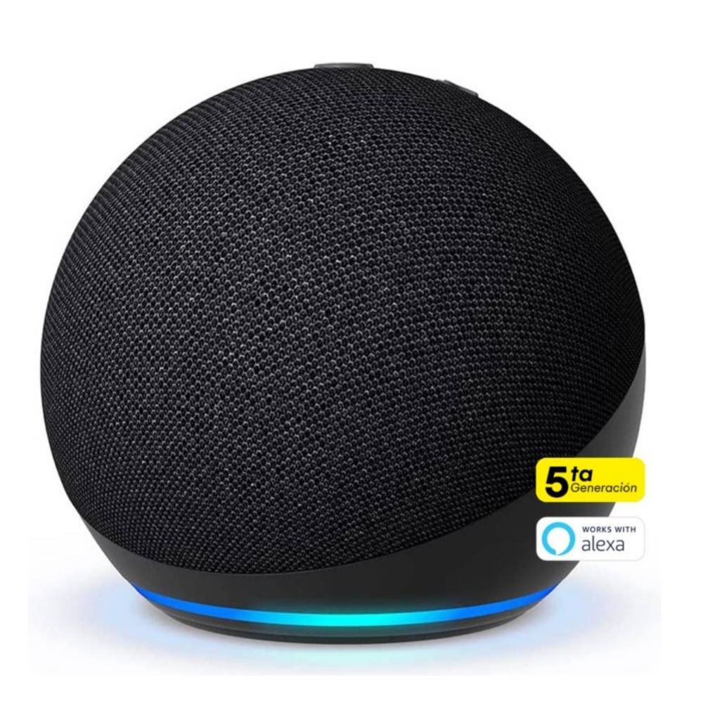 Altavoz inteligente Amazon Echo Dot 5ta generación Negro Alexa