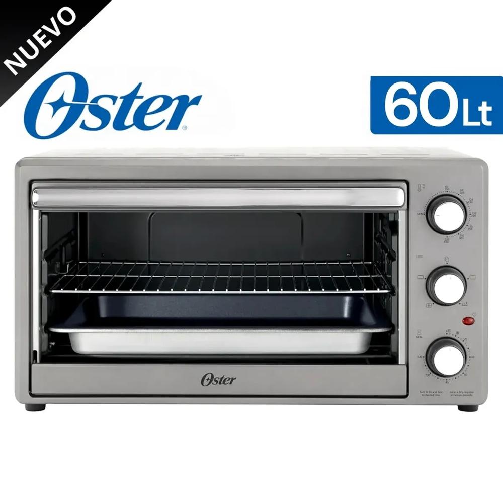Horno XL con Rotisserie de 60 L OSTER Gris TSSTTV60MNS