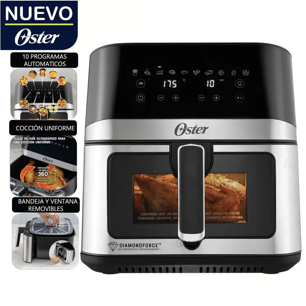 Freidora de Aire Digital Oster DiamondForce 7 .5 Litros CKSTAF75WDSSDF