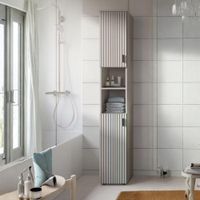 Mueble de Baño Jacuzzi Gris 30x192x30 | Masiva Home