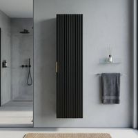 Mueble de Baño Dallas Negro 35x140x25 | Masiva Home
