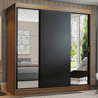 Ropero Madesa Reno 3 Puertas correderas con 2 Espejos
