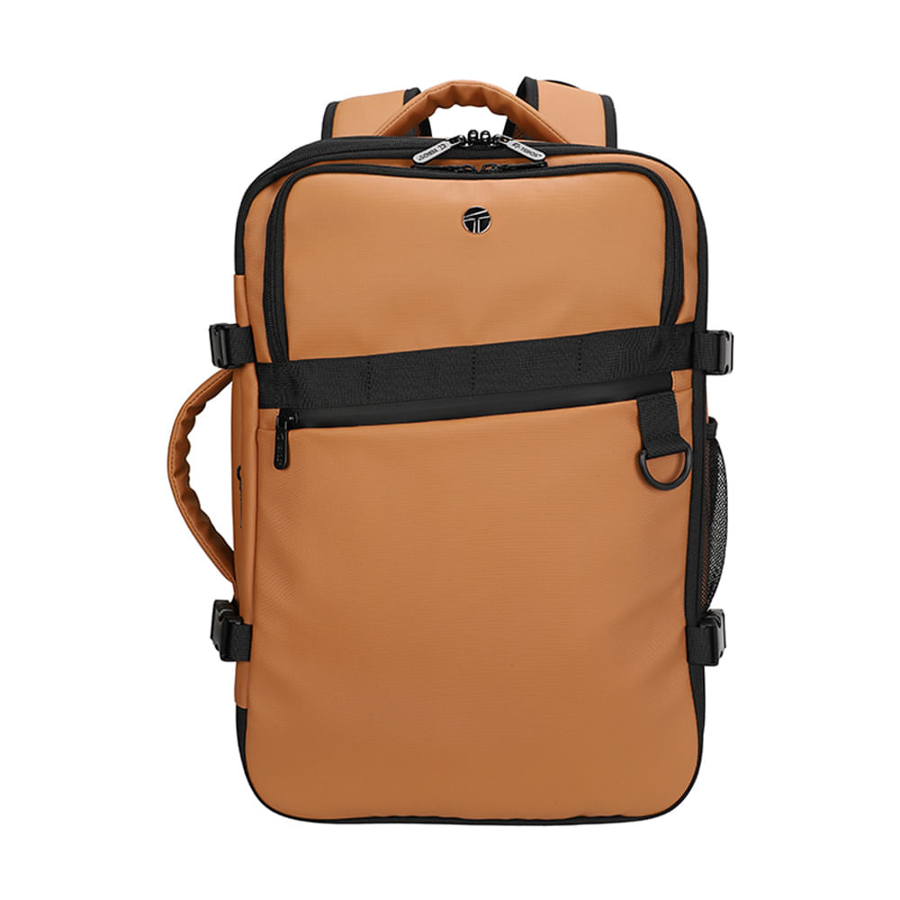 Mochila de Viaje Teros TE-9038BW para Laptop 15.6 Puerto USB Expandible Color Brown