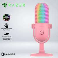 MICROFONO RAZER SEIREN V3 USB RGB STREAMING SENSOR TOUCH SILENT