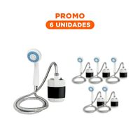 Pack6 Complemento portatil blanco para hogar moderno practico y funcional Y Regalo Sticker