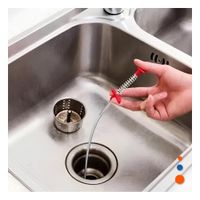 Gancho Desatorador Flexible para Limpieza Profunda de Drenajes Negro Pro Y Papel Regalo