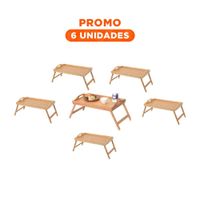 Pack6 Complemento Funcional Plegable para Hogar en Tono Mostaza y Uso Diario Y Regalo Sticker
