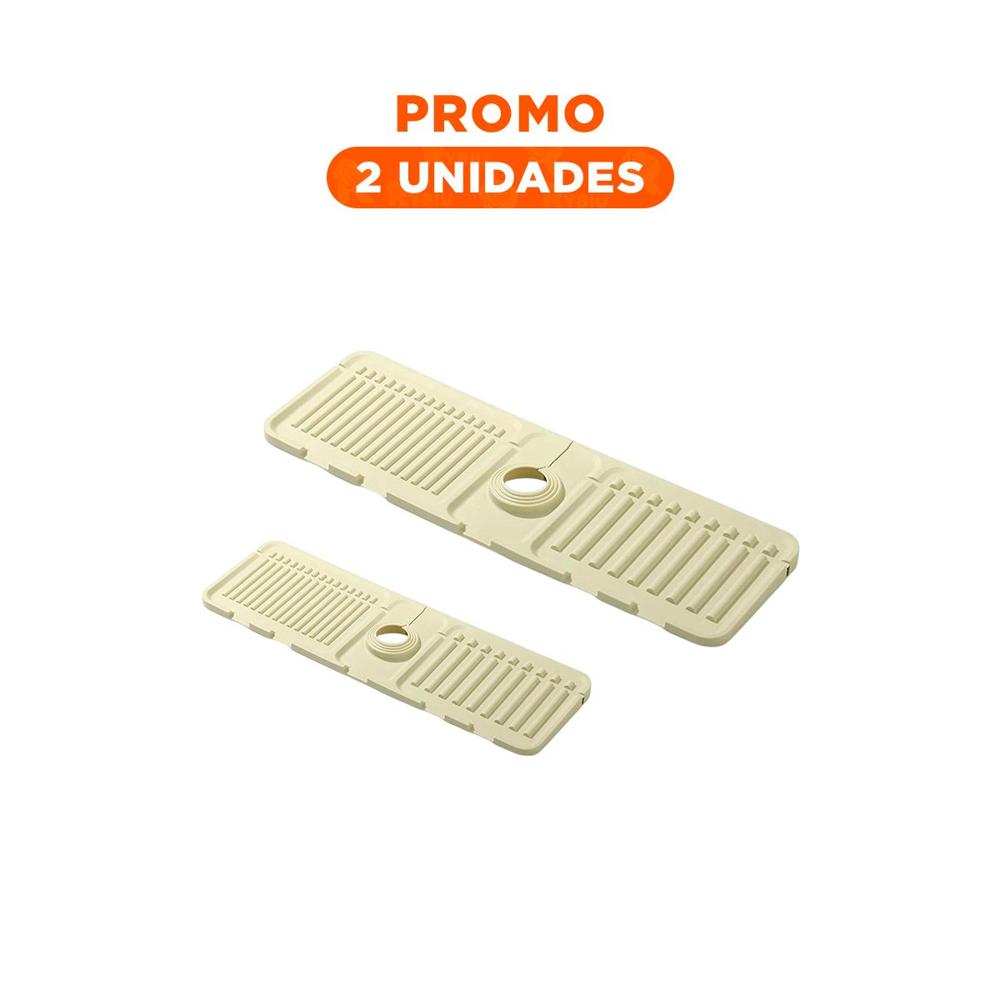 Pack2 Elemento de Silicona para Drenaje con Rayas Plomo para Casa Y Regalo Sticker