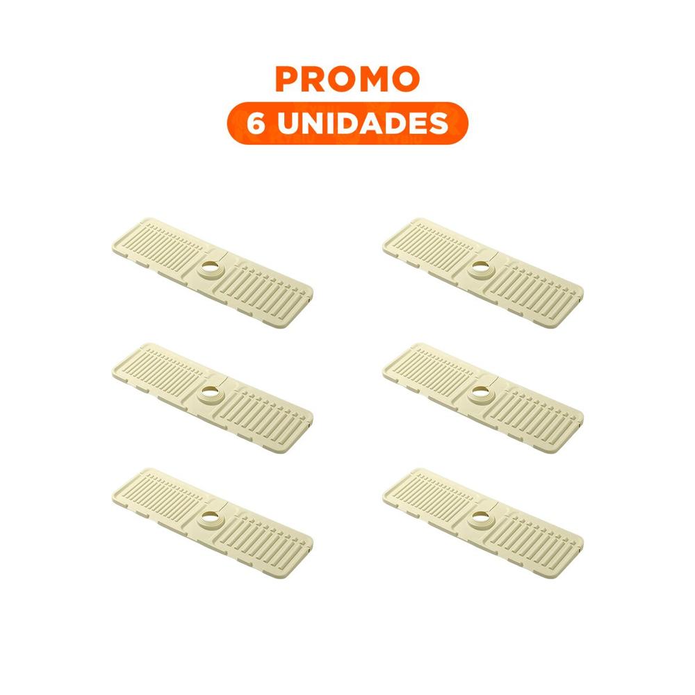 Pack6 Piso con Funcion Antideslizante para Cocina y Ambientes del Hogar Verde Y Regalo Sticker