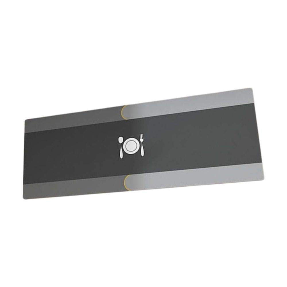 Mat Antideslizante de Piso para Cocina y Uso Diario en el Hogar Plomo Y Regalo Sticker