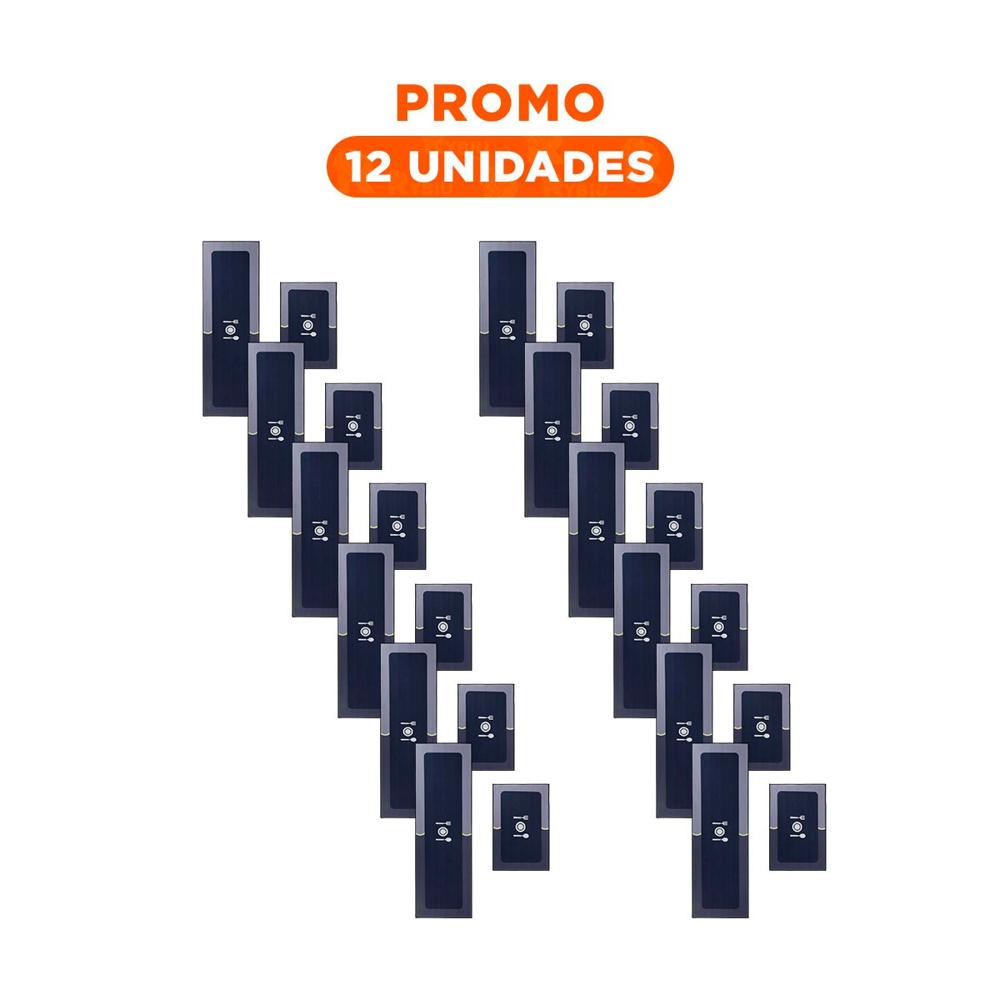 Pack12 Tapete Funcional Antideslizante de Piso para Cocina Azul