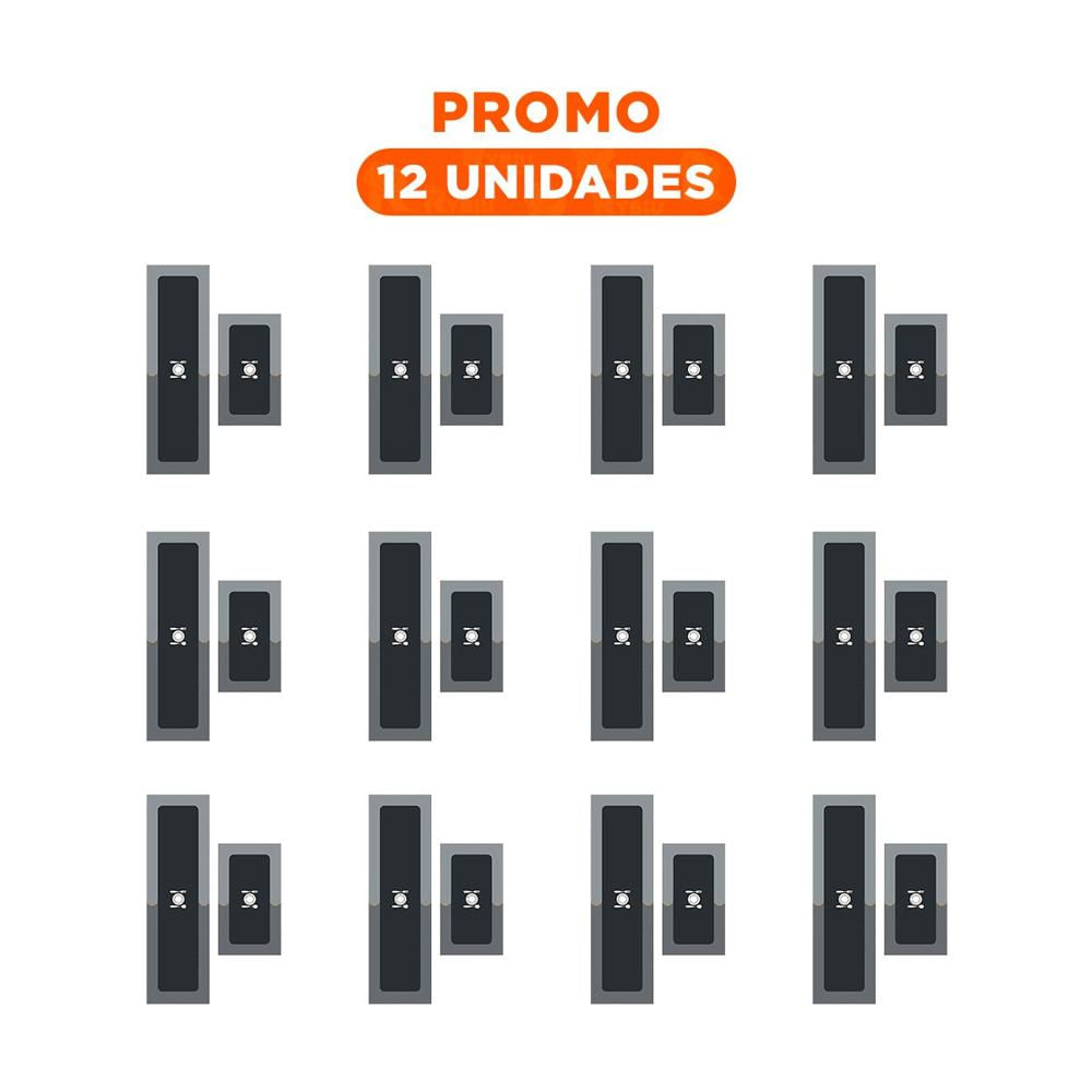 Pack12 Tapete Funcional Antideslizante de Piso para Cocina Plomo
