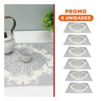 Pack6 Protector Moderno Plateado con Detalle de Flores para Hogar Moderno YRegalo Sticker