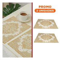Pack2 Cubierta Elegante Dorado con Motivo Floral para Decoracion Navidena YRegalo Sticker