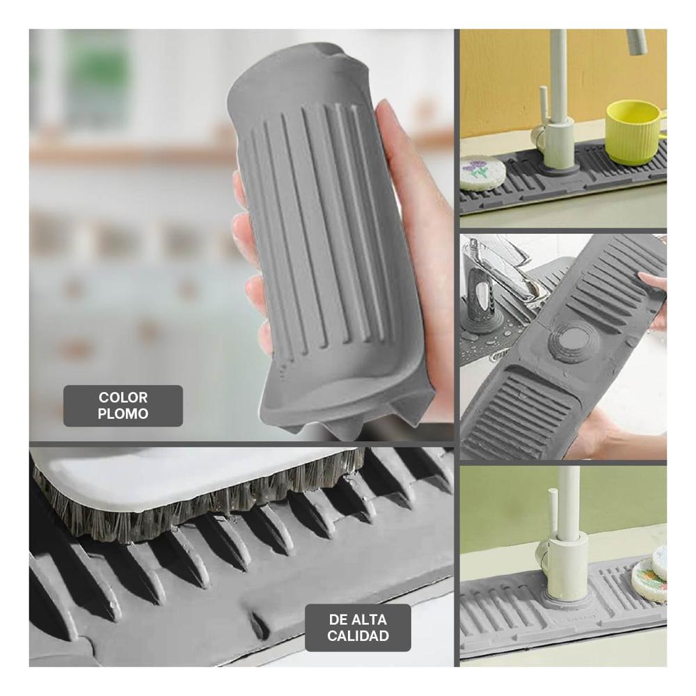 Alfombrilla de Piso Antideslizante para Cocina y Espacios del Hogar Verde Y Ligas Regalo
