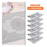 Pack6 Protector Moderno Plateado con Detalle Mandala para Hogar Moderno YRegalo Sticker