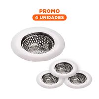 Pack4 Filtro para Conducto 7cm con Uso Filtrador y Acabado Plateado