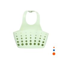 Canasta Colgante Decorativa Verde para Bano y Lavanderia 19x15cm Y Regalo Sticker