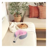 ApoyaCabeza de Cuello Masajeador Electrico para Descanso Diario en Hogar Y Papel Regalo