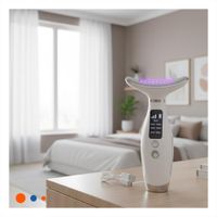 Masajeador Facial 7 Modos de Color Terapia LED Blanco Uso Diario en Casa Y Papel Regalo
