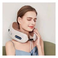 Cojin de Cuello Masajeador Electrico para Descanso Diario en Hogar y Trabajo Y Papel Regalo