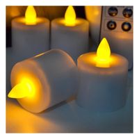 Velas LED Decorativas para Hogar con Luz Calida y Ambiente Acogedor en Casa