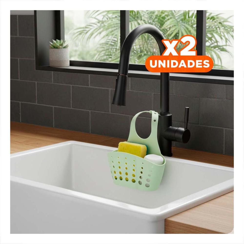 Pack2 Cesta Colgante Verde Practica para Mantener el Bano Ordenado 19x15cm Y Papel Regalo