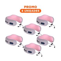 Pack6 Articulo Cervical Masajeador Electrico para Momentos de Pausa Y Regalo Sticker