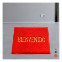Cobertor Rectangular Bienvenido Rojo para Usar en Casa y Oficina Y Notas
