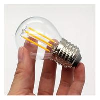Mini Lampara 4W Transparente Luz Blanca Para Iluminar Casa Hogar Navidad Y Papel Regalo