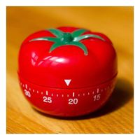 Reloj de Cocina Tomate Rojo para Medir Tiempos de Forma Facil y Practica Y Papel Regalo