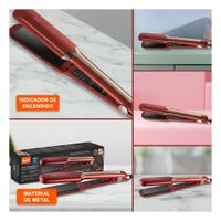 Pack2 Moldeador de Cabello de Calentamiento Estable para Uso Diario Rojo Pro Y Papel Regalo