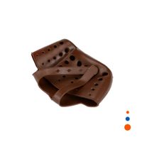 Canasta Colgante Decorativa Marron para Bano y Lavanderia 19x15cm Y Regalo Sticker