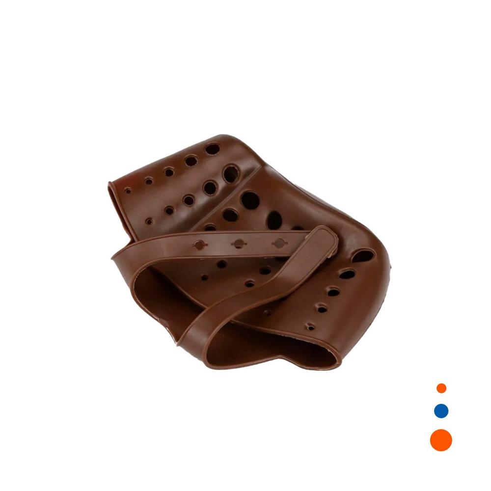Canasta Colgante Decorativa Marron para Bano y Lavanderia 19x15cm Y Regalo Sticker
