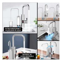 Depurador Doble de Agua con Calentador Incorporado para Uso Domestico Y Ligas Regalo