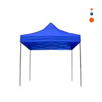 Toldo Plegable de Uso Exterior con Dimensiones 3x3x2.3m y Acabado Color Azul Y Regalo Sticker