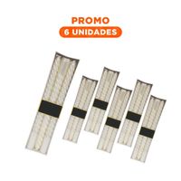 Pack6 Cirios de Cera Largos con Diseno Ondas para Decoracion Interior Hogar Y Regalo Sticker